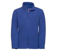 Russell Schoolgear Kids Outdoor Fleece Jacket Zip Pockets School Uniform Casual