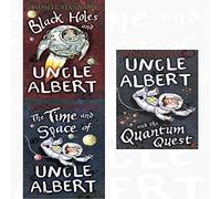 Russell stannard 3 books collection set (time and space of uncle albert,black holes,the quantum quest)