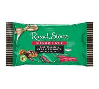 Russell Stover Sugar Free Dark Chocolate Pecan Delights, 284 grams