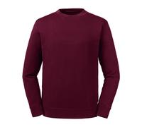 Russell Unisex Adult Reversible Organic Sweatshirt / XS Burgundy BC4718