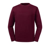 Russell Unisex Adult Reversible Organic Sweatshirt / XS Burgundy BC4718