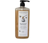 Russell & Windsor Manuka Honey Exfoliating Body Scrub with Natural Exfoliating Particles, 1L