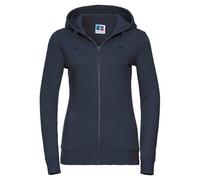 (XL, French Navy) Russell Womens/Ladies Authentic Full Zip Hoodie