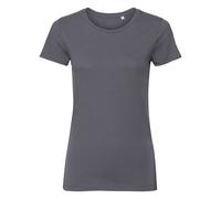 Russell Womens Authentic Tee Pure Organic 0R108F0 -Ladies Top Crew Neck T-Shirt