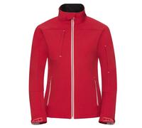 (XL, Classic Red) Russell Womens/Ladies Bionic Soft Shell Jacket