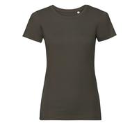 Russell Womens/Ladies Organic Short-Sleeved T-Shirt BC4766