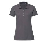 (XXL, Convoy Grey) Russell Womens/Ladies Pique Stretch Polo Shirt
