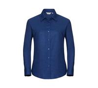 Russell Women's Oxford Easy-Care Long-Sleeved Shirt in Pale Blue | Size: 2XL Russell Pale Blue 2XL