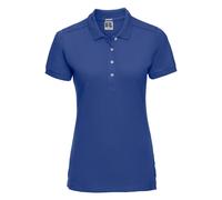 Russell Women's Stretch Fitted Polo Shirt in Royal | Size: 2XL Russell Royal 2XL