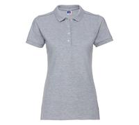 Russell Women's Stretch Short Sleeve Polo Shirt 0R566F0 - Ladies Collar Top Tee