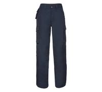 (40W x Regular, French Navy) Russell Work Wear Heavy Duty Trousers / Pants(Regular)