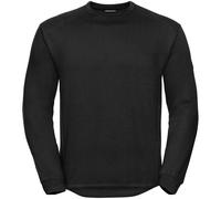 Russell Athletic Mens Crew Neck Set In Sweatshirt Top (Black) - Size X-Small