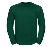 Russell Athletic Mens Crew Neck Set In Sweatshirt Top (Bottle Green) - Size X-Small