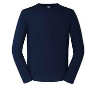 Russell ZT180L Long Sleeve Cotton GREY WHITE BLACK Tee T-Shirt XS to 4XL