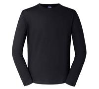 Russell ZT180L Long Sleeve Cotton GREY WHITE BLACK Tee T-Shirt XS to 4XL