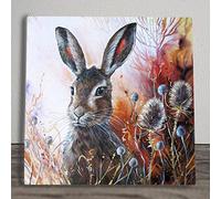 Russethare Ceramic Picture Tile Artwork By Judith Yates Hanging Wall Art Home Décor
