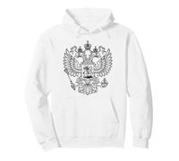 RUSSIA DOUBLE-HEADED EAGLE RUSSIAN ARMS EMBLEM SYMBOL Pullover Hoodie