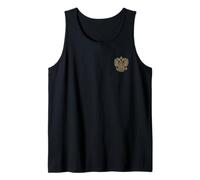 Russia Double-Headed Eagle Russian ARMS Emblem Symbol Tank Top