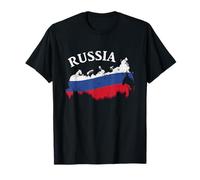 Russia Flag for Russians Immigrant Russkaja Futbolka T-Shirt