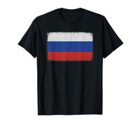 Russia Flag Graphic For Men Women Kids T-Shirt