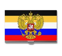 Russia Flag Printed Business Card Holders Name Cards Cases