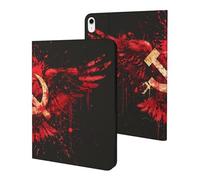 Russia Hammer Flags Hook Ussr Sickle Case Compatible for iPad 10代 (10.9in) Tablet Cases Stand Protective Cover with Sleep/Wake