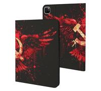 Russia Hammer Flags Hook Ussr Sickle Case Compatible for IPAD Pro 20/21/22(11in) Tablet Cases Stand Protective Cover with Sleep/Wake