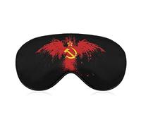 Russia Hammer Flags Hook USSR Sickle Sleep Eye Mask Cute Blindfold Eye Covers Eyeshade for Women Men Gifts