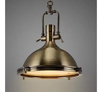 Russia Industrial Vintage Pendant Light Chrome Finish Heavy Metal Chandelier Retro Pendant Lamp Flush Mount Chain Ceiling Hanging Lighting Shade E27 Base for Kitchen Loft Bar Cafe Living Room Needed