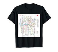Russia - Moscow - Metro Map - HD T-Shirt