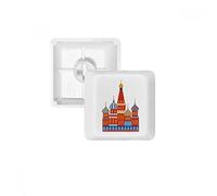 Russia National Symbol Kremlin Pattern PBT Keycaps for Mechanical Keyboard White OEM No Marking Print