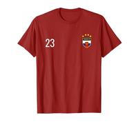 Russia Number 23 Soccer Flag Football # twenty-three Russian T-Shirt