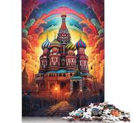 Russia Red Square18 Puzzle DIY Game Paper Rectangular Jigsaw Puzzle for Boy Or Girl Birthday Present 1000pcs (38x26cm)