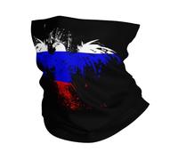 Russia Russians Eagle Flag Men Women Headscarf Multifunctional Magic Headband Breathable Neck Gaiter For Football Running Sports