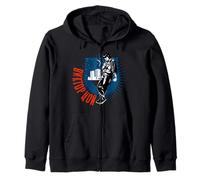Russia Tsoi Viktor Musician Songwriter Frontman Guitar Zip Hoodie