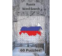 Russia Word Search: Explore Cities, Culture, History, and Landmarks Through Relaxing Puzzles