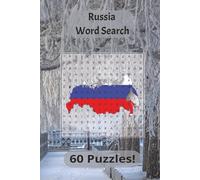 Russia Word Search: Explore Cities, Culture, History, and Landmarks Through Relaxing Puzzles