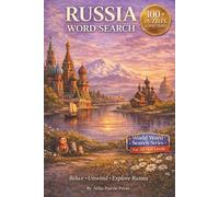 Russia Word Search Puzzle Book: Word Search Puzzles Inspired by Russia