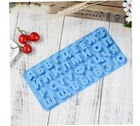 Russian Alphabet Silicone Mold Letters Chocolate Mold 3d Cake Decorating Tools Tray Fondant Molds Jelly Cookies Baking Mould