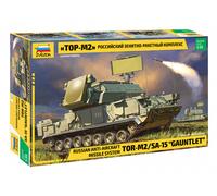 Russian Anti-aircraft Missile System Tor-2m/SA-15 Gauntlet 1:35 Model Kit ZVEZDA