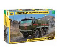 Zvezda 3701 Typhoon K 6x6 MRAP 1:35 Plastic Model Truck Kit