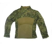 Russian Army Style UBAC Military Shirt Size L | Digital Zifra Flora Camo Tactical Combat Top | Lightweight Cotton Blend Long Sleeve Field Shirt with Pockets
