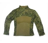 Russian Army Style UBAC Military Shirt Size M | Digital Zifra Flora Camo Tactical Combat Top | Lightweight Cotton Blend Long Sleeve Field Shirt with Pockets