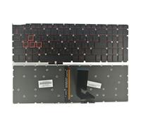 Russian Backlit Keyboard ，Compatible For Acer ，Compatible For Nitro 5 AN515 AN515-51 AN515-52 AN515-53 AN515-41 AN515-42 AN515-31 N17c1 AN515-51-56U0 28 Pin(28 Pin)