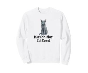Russian Blue Cat Parent for Pet Owners Sweatshirt