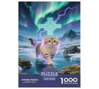 Russian Blue Jigsaw Puzzles for Adults The Impossible Challenge 1000 Pieces Difficult Hard Jigsaw Puzzles for Man And Woman with Letters on Back 70x50cm/1000pcs