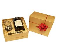 Russian Caravan Tea Gift Set Black Smoked Loose Leaf Tea Wrapped 100g in Caddy with Tea Strainer and Measuring Spoon by TeaCakes of Yorkshire