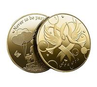 Russian Couple Commemorative Coin Gift Bird Collection Commemorative Coin Couple Gifts for Valentine's Day