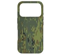 Russian Digital Flora Camo Camouflage Army Military Pattern Case for iPhone 17 Pro