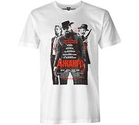 Russian Django Unchained Movie Poster T Shirt - Mens Movie T Shirt White